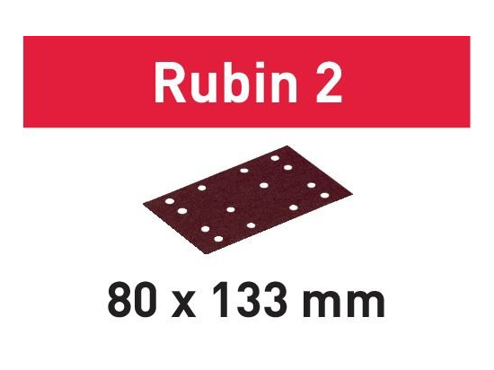 Brusný papír Rubin 2 STF 80X133 P220 RU2/50