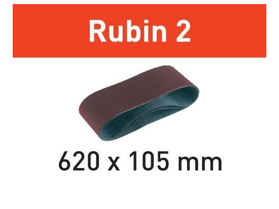 Brusný pás Rubin 2 L620X105-P80 RU2/10