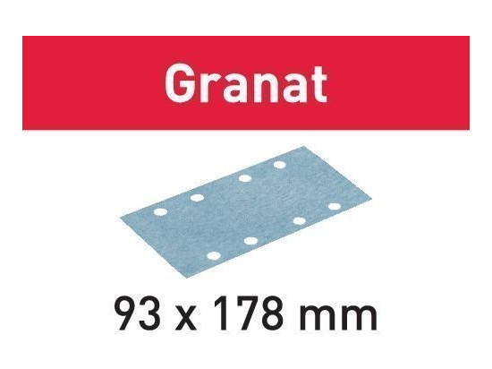 Brusný papír Granat STF 93X178 P150 GR/100