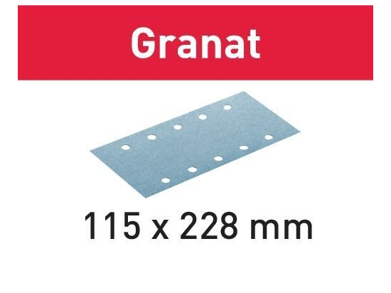 Brusný papír Granat STF 115X228 P180 GR/100