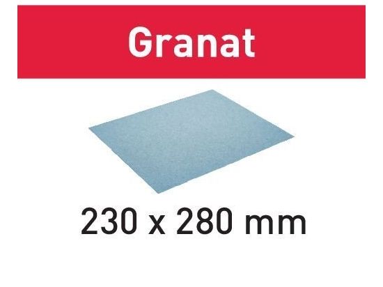 Brusný papír Granat 230x280 P180 GR/10