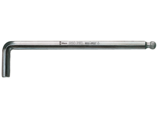 950 PKL Zástrčný klíč, metrický, chromovaný, 6 x 180 mm