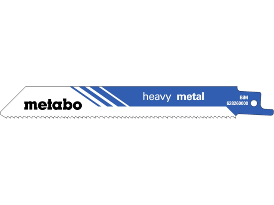 5 plátků pro pily ocasky "heavy metal" 150 x 1,25 mm, BiM, 1,8-2,6 mm/ 10-14 TPI