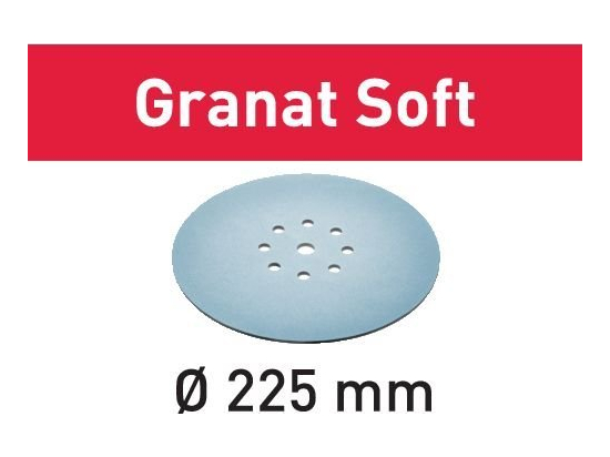 Brusné kotouče Granat Soft STF D225 P180 GR S/25