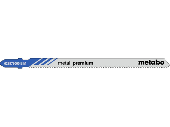 5 plátků pro přímočaré pily "metal premium" 106/ 1,8 mm, BiM