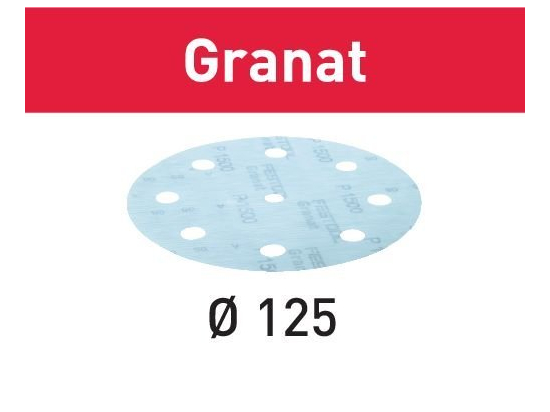 Brusné kotouče STF D125/8 P1500 GR/50 Granat