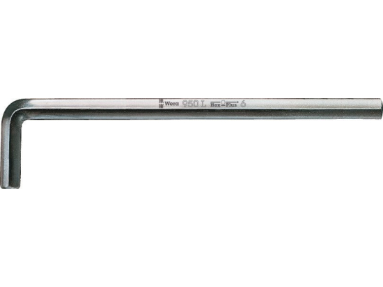 950 L Zástrčný klíč, metrický, chromovaný, 7 x 190 mm