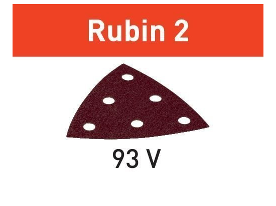 Brusný papír STF V93/6 P150 RU2/50 Rubin 2