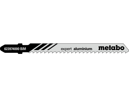 5 plátků pro přímočaré pily "expert aluminium" 75/ 3,0 mm, BiM