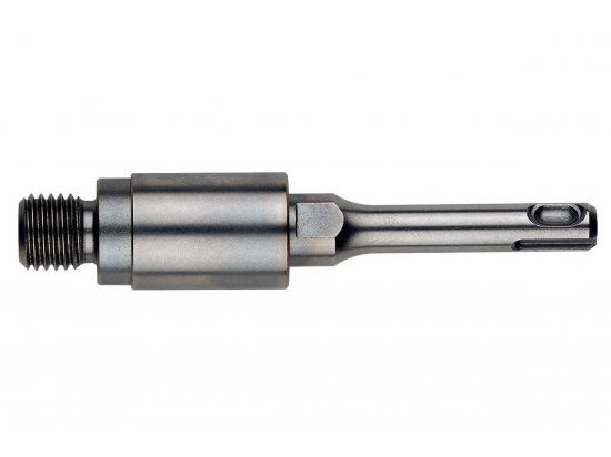 Upínací stopka SDS-Plus, 118 mm, s vnějším závitem M 16 pro víceúčelové děrovky „Pionier“