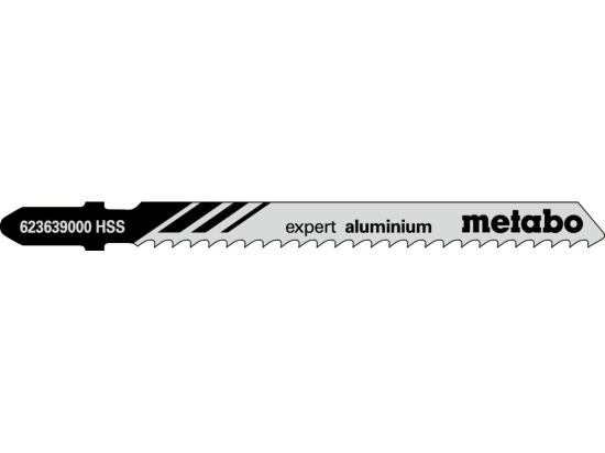 5 plátků pro přímočaré pily "expert aluminium" 74/ 3,0 mm, HSS