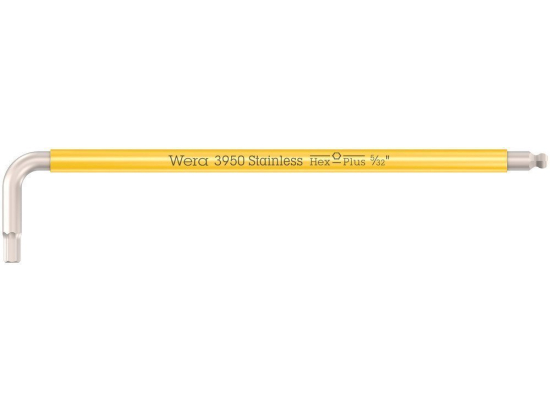 3950 SPKL Multicolour Imperial úhlový klíč, palcový, nerezová ocel, 5/32" x 137 mm