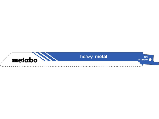 5 plátků pro pily ocasky "heavy metal" 200 x 1,25 mm, BiM, 1,8-2,6 mm/ 10-14 TPI
