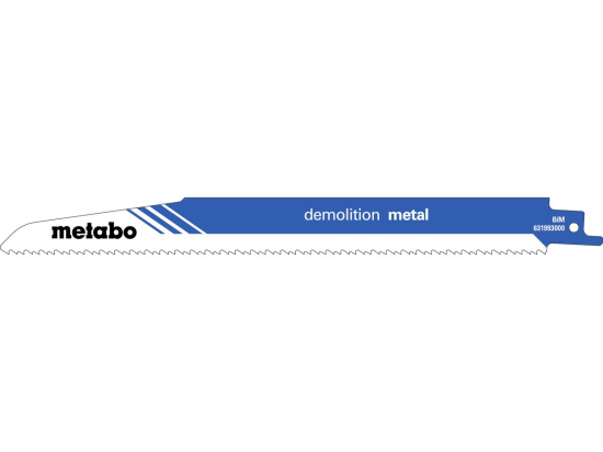 5 plátků pro pily ocasky "demolition metal" 225 x 1,6 mm, BiM, 2,5+3,2 mm/ 8+10 TPI