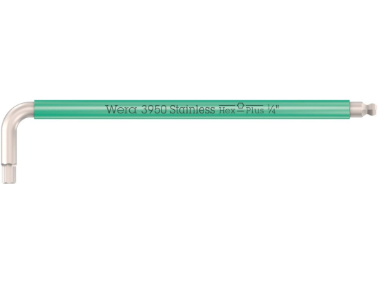 3950 SPKL Multicolour Imperial úhlový klíč, palcový, nerezová ocel, 1/4" x 185 mm