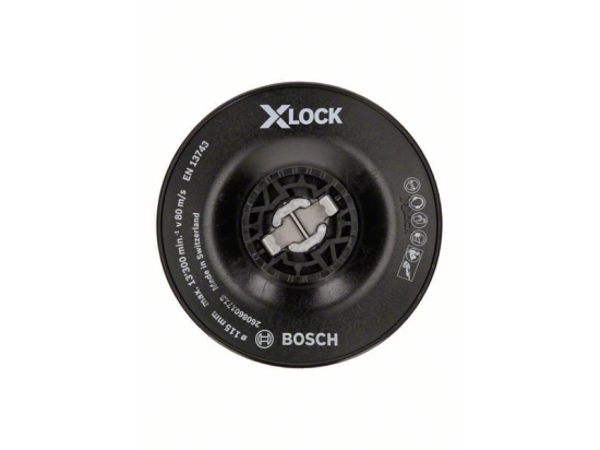 Opěrný talíř systému X-LOCK, 115 mm, hrubý