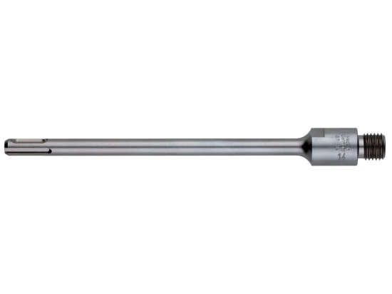 Upínací stopka SDS-Plus, 220 mm, vnější závit M16 pro příklepové vrtací korunky z tvrdokovu a víceúčelové děrovky „Pionier“