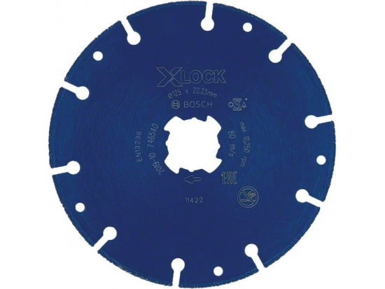 X-LOCK diamantový kotouč na kov 125 × 22,23 mm