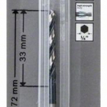 Spirálový vrták s šestihrannou stopkou HSS 3,0 mm