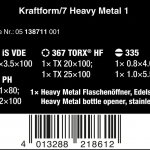 Šroubováky Kraftform/7 Heavy Metal 1