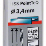 Spirálový vrták HSS PointTeQ 3,4 mm
