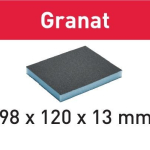 Brusná houba 98x120x13 220 GR/6 Granat