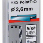 Spirálový vrták HSS PointTeQ 2,6 mm