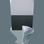 1060 i Plochý šroubovák s izolací VDE, 0.8 x 4 x 100 mm