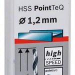 Spirálový vrták HSS PointTeQ 1,2 mm