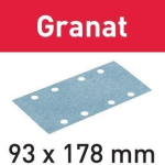 Brusný papír STF 93X178 P180 GR/100 Granat
