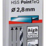 Spirálový vrták HSS PointTeQ 2,8 mm
