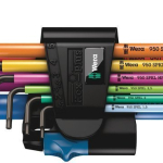 950/9 Hex-Plus Multicolour HF 1 Sada zástrčných klíčů, metrická, BlackLaser, s přidržovací funkcí, 9 dílný