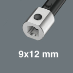 Momentové klíče Click-Torque X 1 pro nástrčné nástroje, 2,5-25 Nm, 9x12 x 2.5-25 Nm