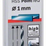 Spirálový vrták HSS PointTeQ 1,0 mm