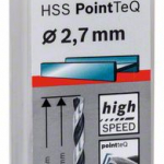 Spirálový vrták HSS PointTeQ 2,7 mm