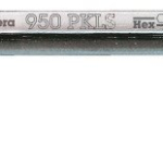 950 PKLS Zástrčný klíč, metrický, chromovaný, 2 x 100 mm