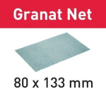 Brusivo s brusnou mřížkou STF 80x133 P400 GR NET/50 Granat Net