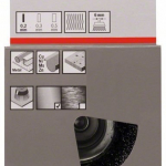 Hrnkový kartáč, zvlněný drát, 70×0,2 mm, ocel
