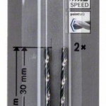 Spirálový vrták HSS PointTeQ 2,6 mm