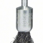 Koncový kartáč, zvlněný drát, 15 × 0,2 mm, ocel