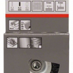 Kotoučový drátěný kartáč, zvlněný drát, 50×0,3 mm, ocel
