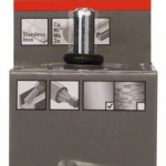 Koncový kartáč, zvlněný drát, 25 × 0,3 mm, nerezová ocel