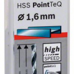 Spirálový vrták HSS PointTeQ 1,6 mm