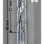 Spirálový vrták s šestihrannou stopkou HSS 6,0 mm