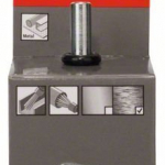 Koncový kartáč, copánkový, 10 × 0,35 mm, ocel