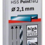 Spirálový vrták HSS PointTeQ 2,1 mm