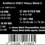Elektrikářské šroubováky Kraftform VDE/7 Heavy Metal 2