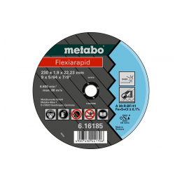 Flexiarapid 150x1,6x22,23 Inox, řezný kotouč, přímé provedení
