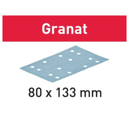 Brusný papír STF 80x133 P80 GR/10 Granat