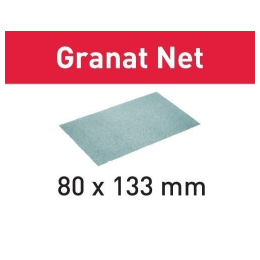 Brusivo s brusnou mřížkou Granat Net STF 80x133 P400 GR NET/50